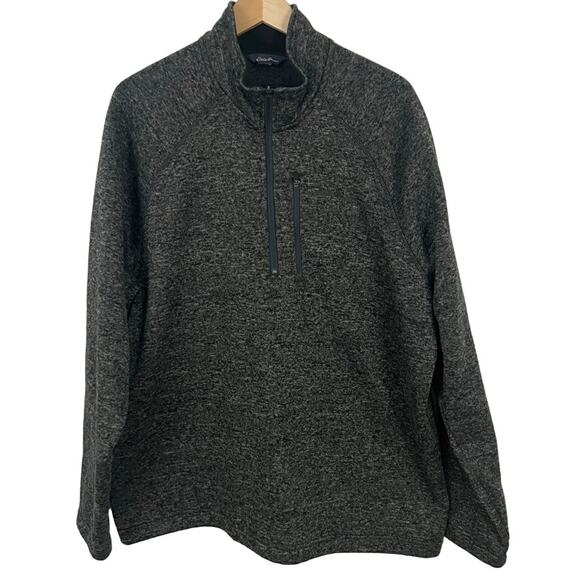 Eddie Bauer Quarter Zip Pull Over Fleece Men Size XXL - Picture 1 of 9